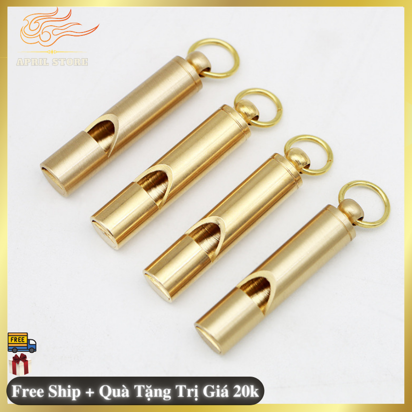 Còi Cứu Hộ Còi Sinh Tồn Bằng Đồng Thau