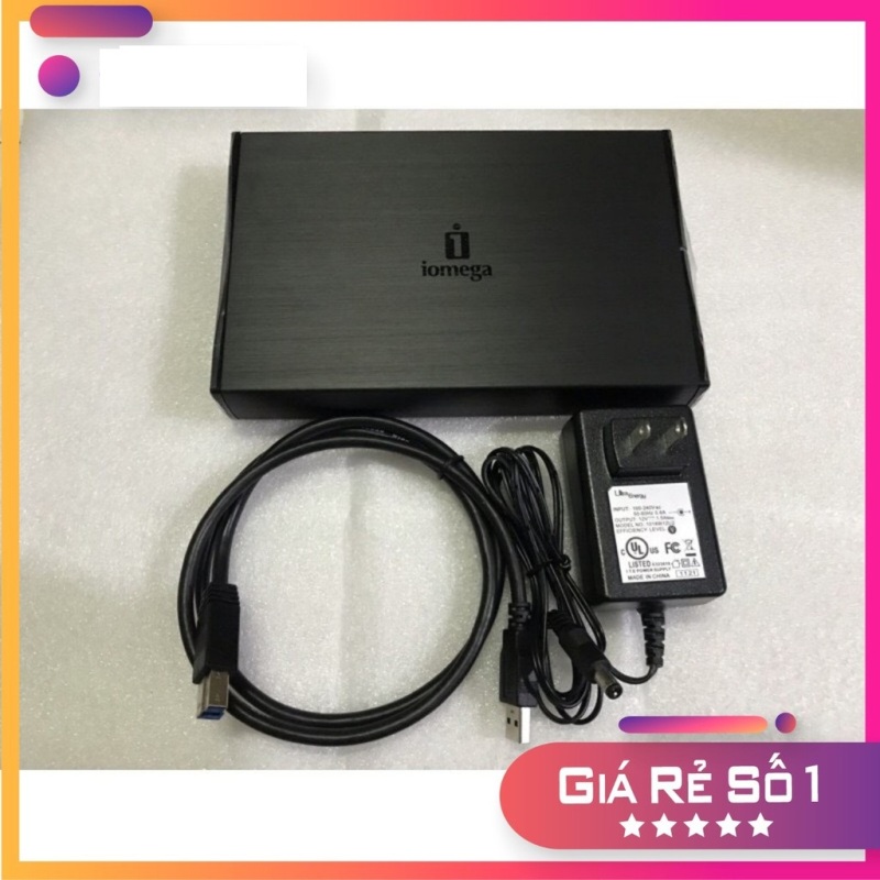 Bảng giá Box Ổ Cứng HDD PC 3.5 USB 3.0 Thương Hiệu IOMEGA Phong Vũ