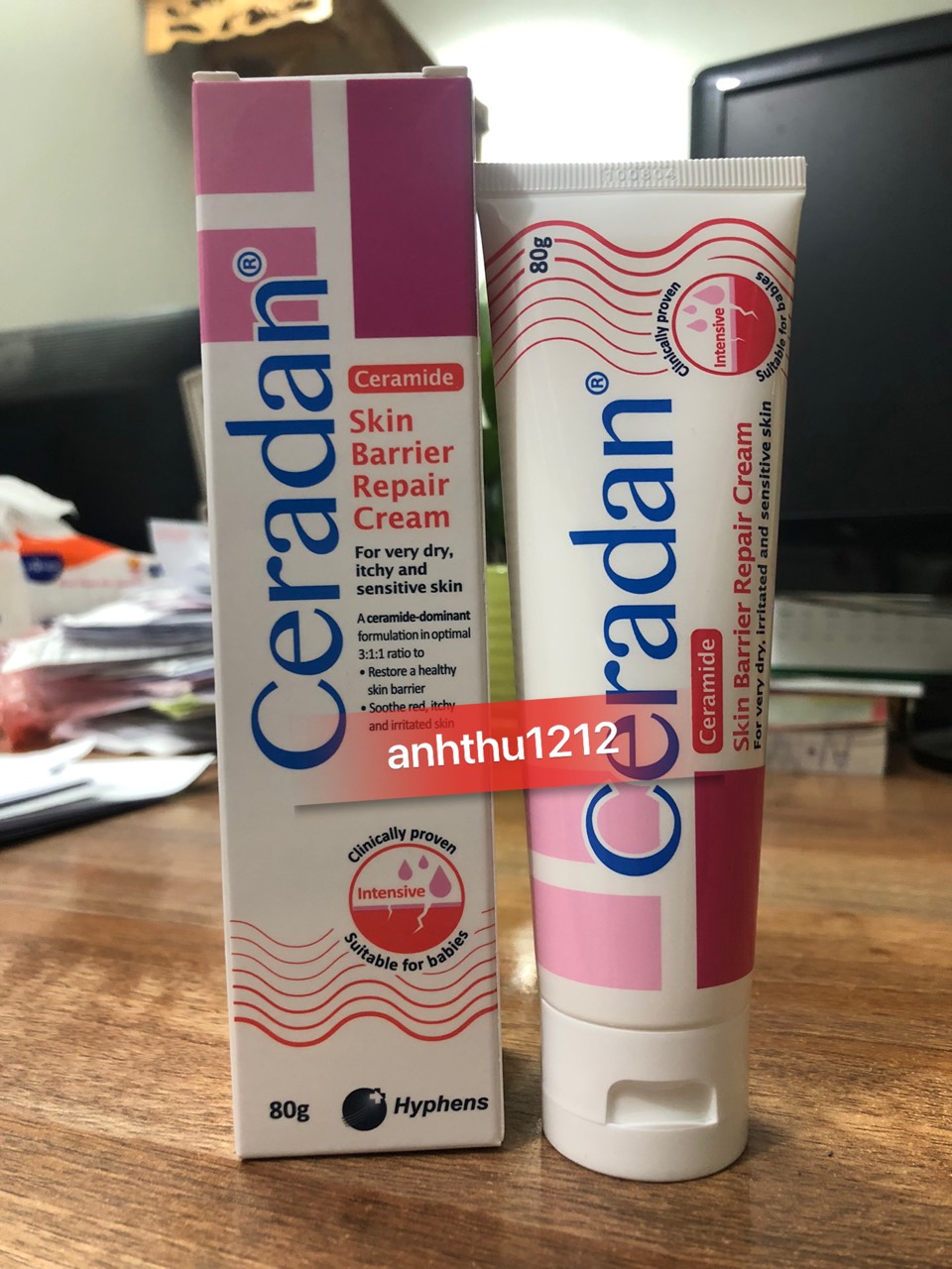 Kem Dưỡng Ẩm Ceradan Cream 80g