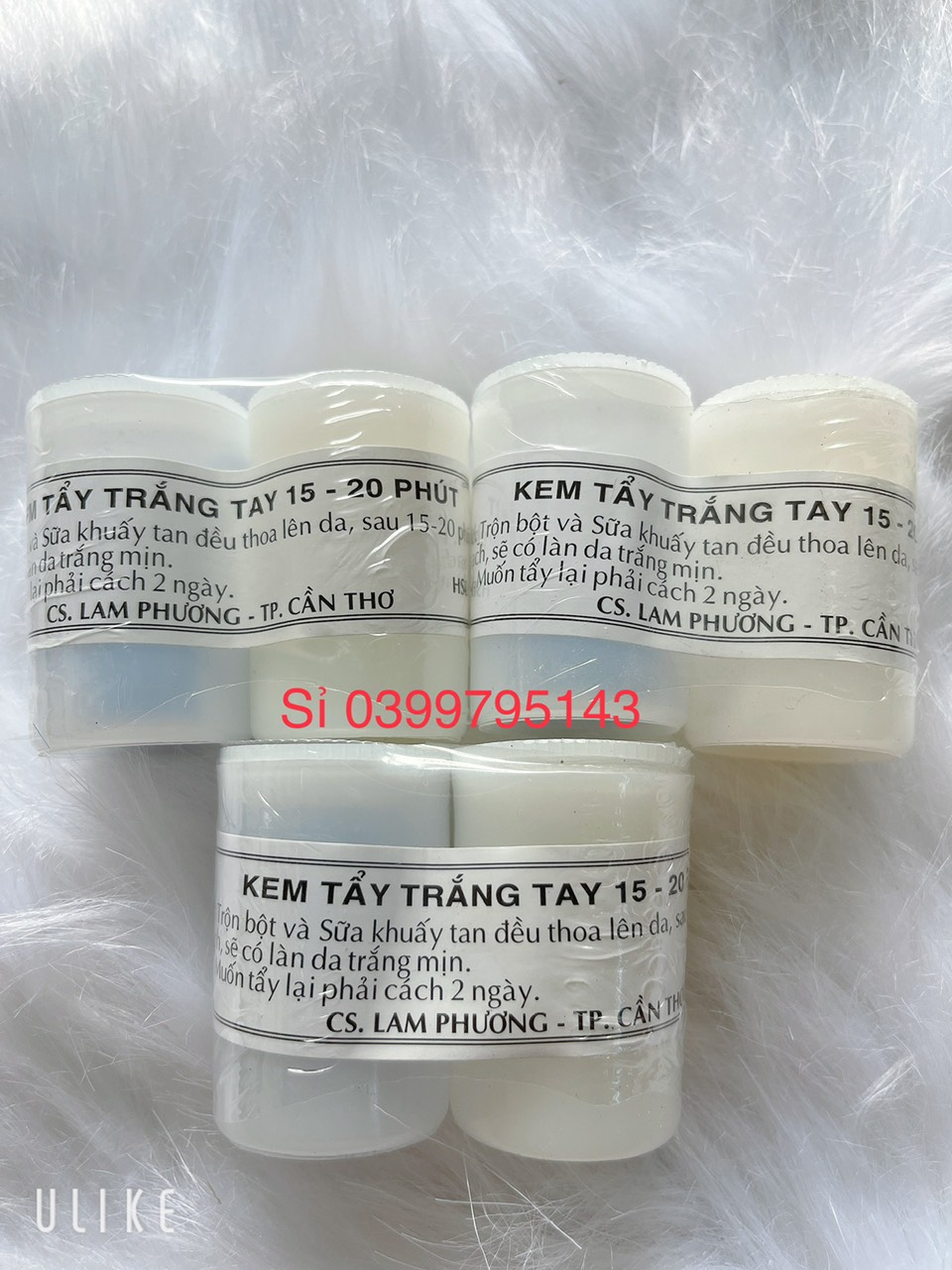 Cặp kem tẩy trắng da nhanh