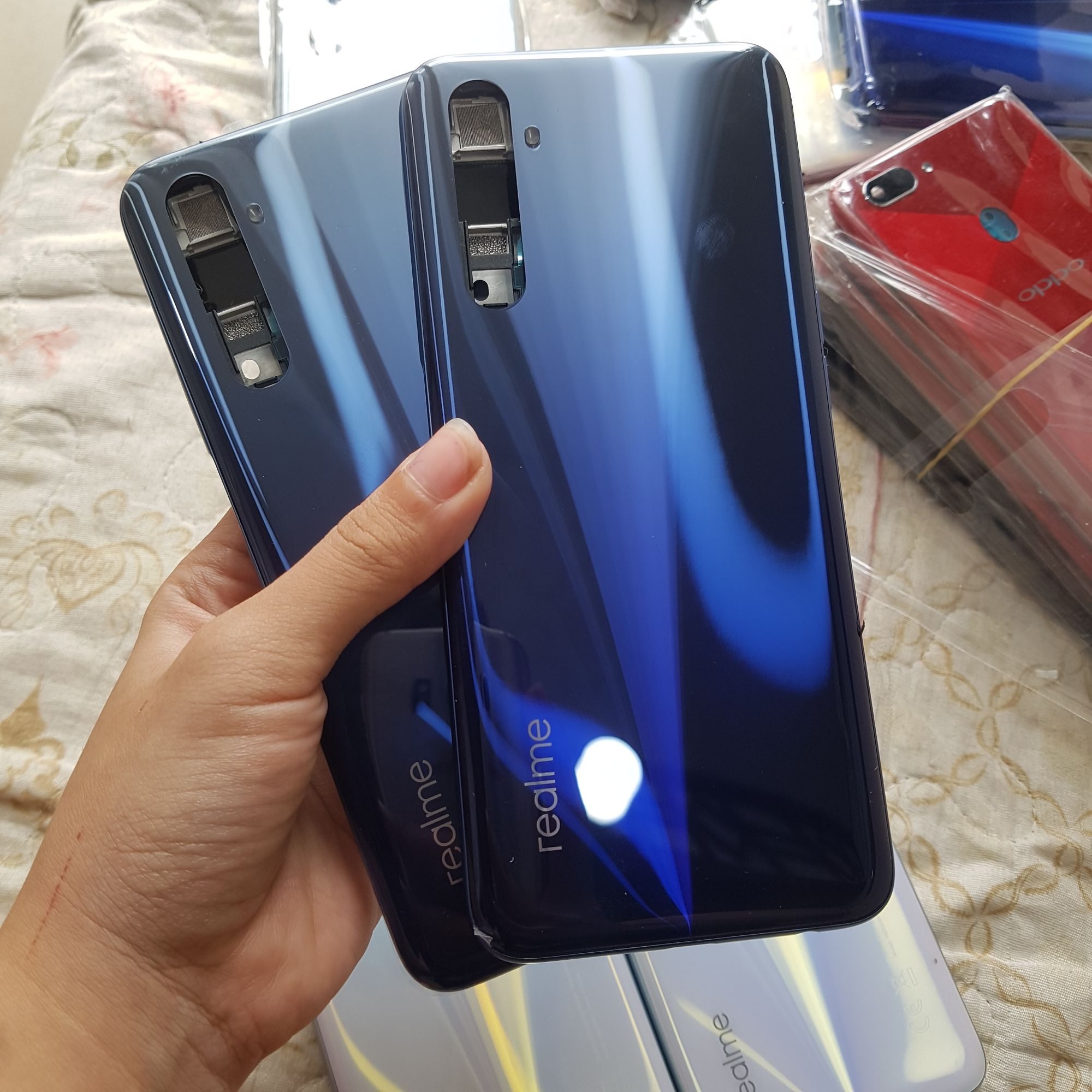 Bộ Vỏ + Sườn Realme 6 Zin Hàng Cao Cấp
