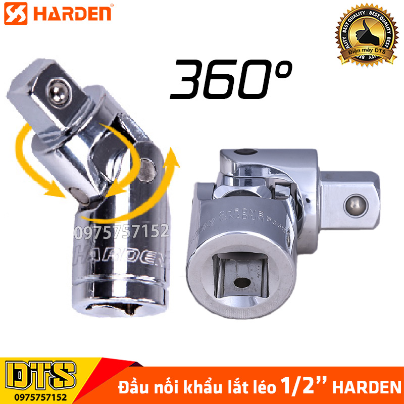 Đầu nối khẩu lắt léo 1/2 inch công nghiệp tolsen c-mart harden đầu nối lắc léo cao cấp thép cr-v siêu cứng, khả năng xoay tròn 360°, đầu lắc léo, đầu nối lắt léo, đầu nối lắc léo, khẩu 1/2, tuýp 1/2, đầu lắc léo 1/2