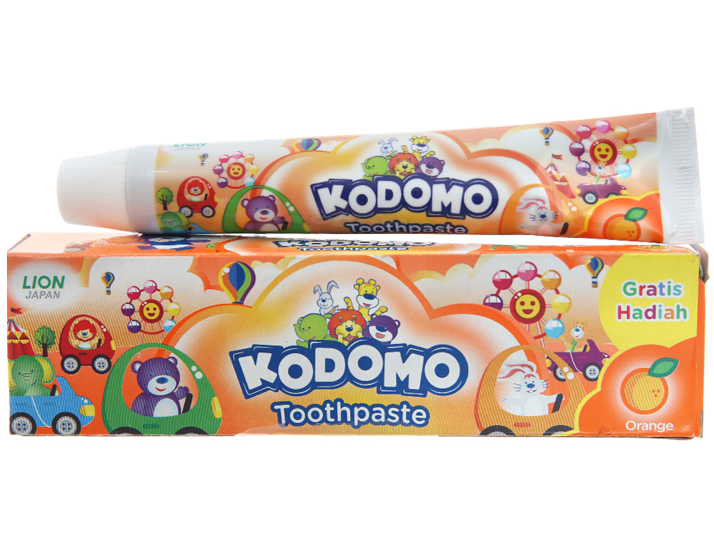 Kem đánh răng cho bé Kodomo hương cam 45g