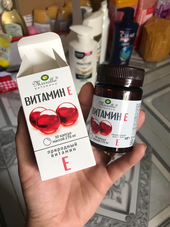 [HCM]Vitamin E đỏ 270mg của Nga