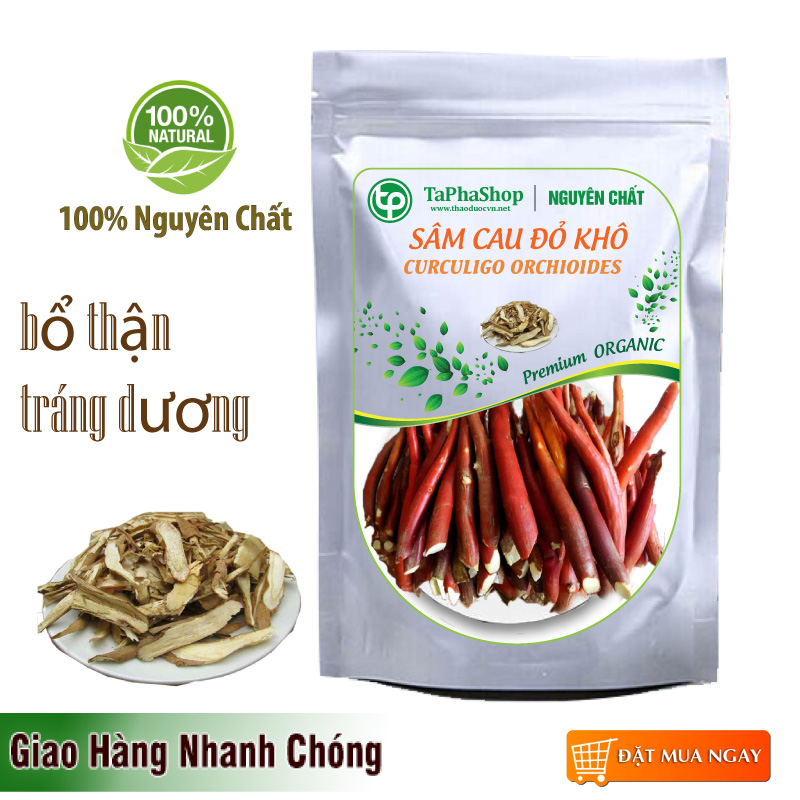 Sâm cau đỏ khô 100g - Thảo Dược Tấn Phát