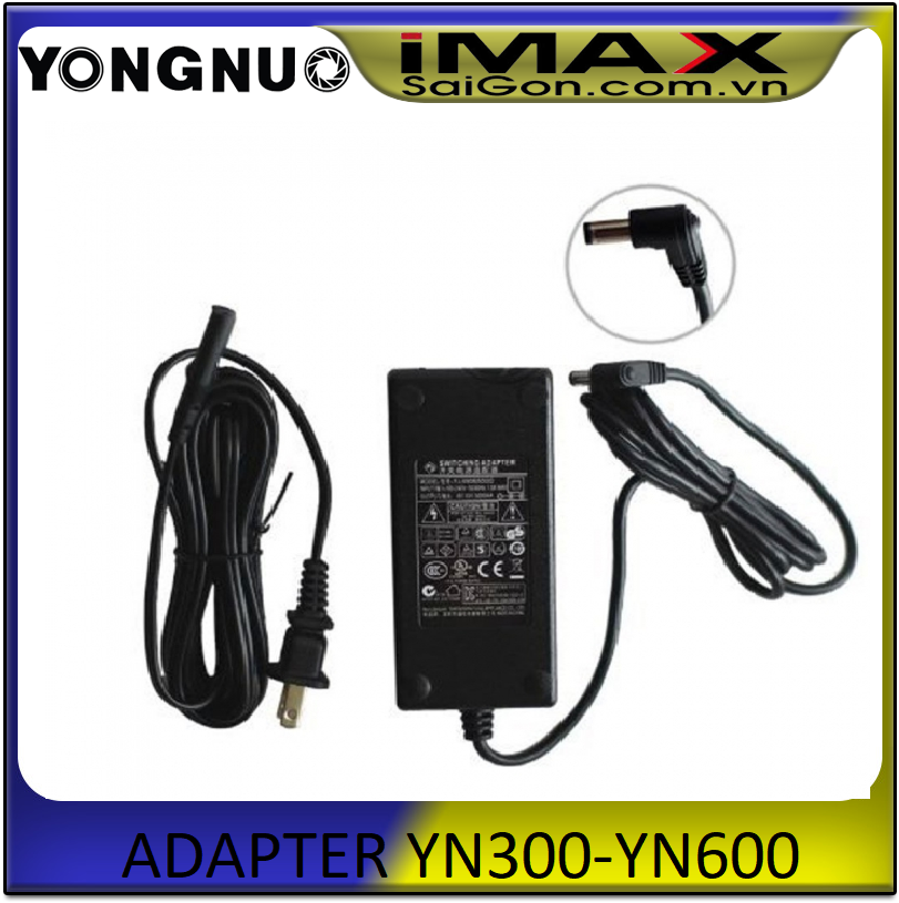 Adapter cho đèn led yongnuo yn-300 & yongnuo yn-600