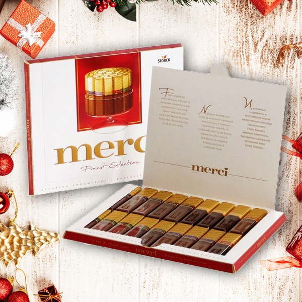 SOCOLA MERCI 250G