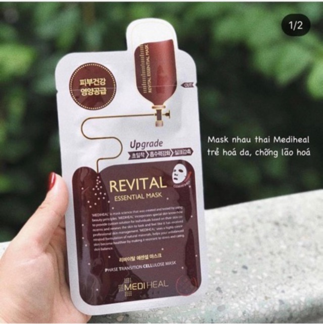 HỘP 10 miếng mặt nạ mediheal hàn quốc