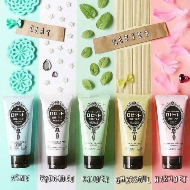 [GIẢM 5% ĐƠN 129K]Sữa rửa mặt Rosette 120g Nhật Bản Đủ Màu