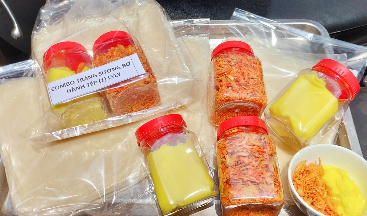 (SIÊU NGON) COMBO BÁNH TRÁNG PHƠI SƯƠNG BƠ HÀNH TÉP