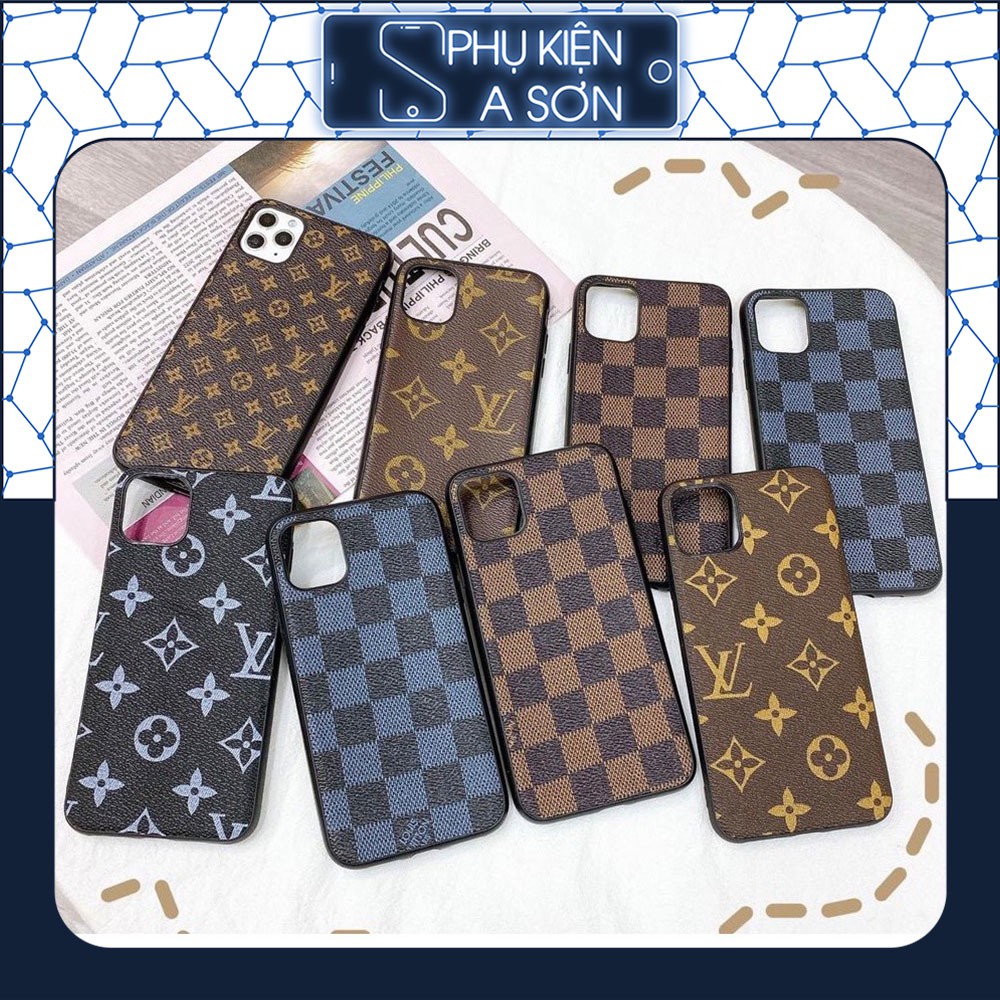 Ốp Iphone Da LV Sang Trọng (Silicon - Mềm - Mịn) -phukienason