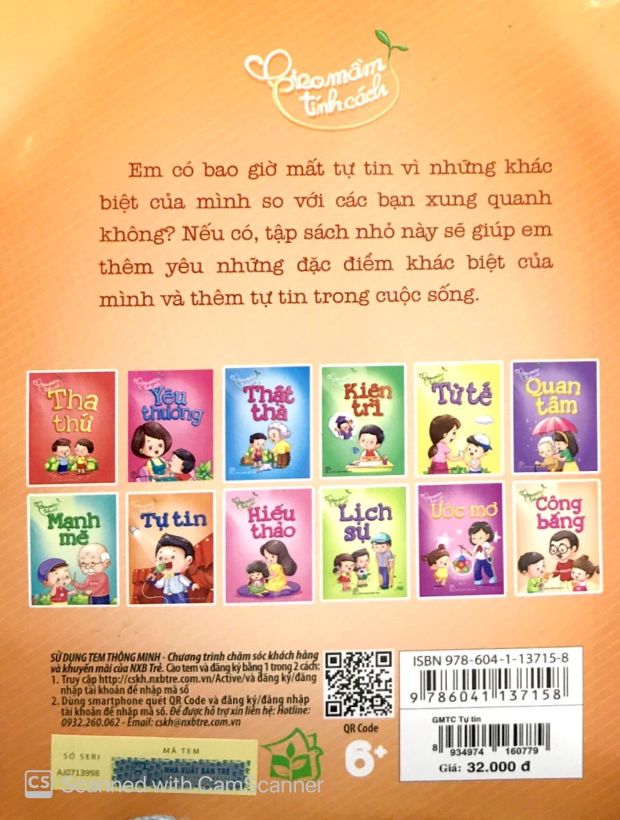 Gieo Mầm Tính Cách - Tự Tin