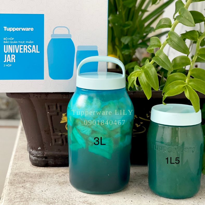 BỘ HỘP NGÂM UNIVERSAL JAR 2 HỘP - TupperwareLiLy