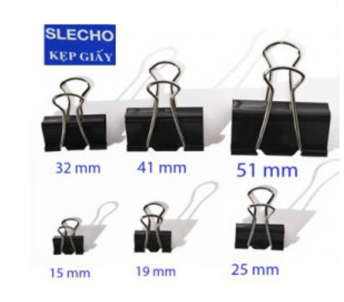 [HCM][ Kẹp giấy lớn] Kẹp bướm Slecho 51mm