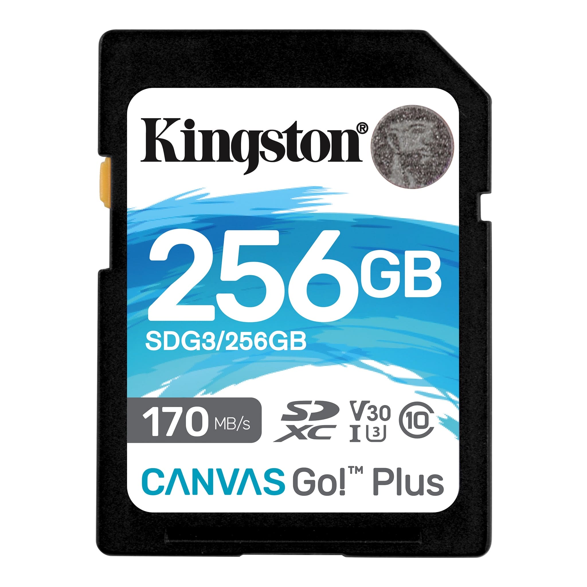 Thẻ nhớ kingston sd canvas go plus 256gb – sdg3/256gb - hàng chính hãng