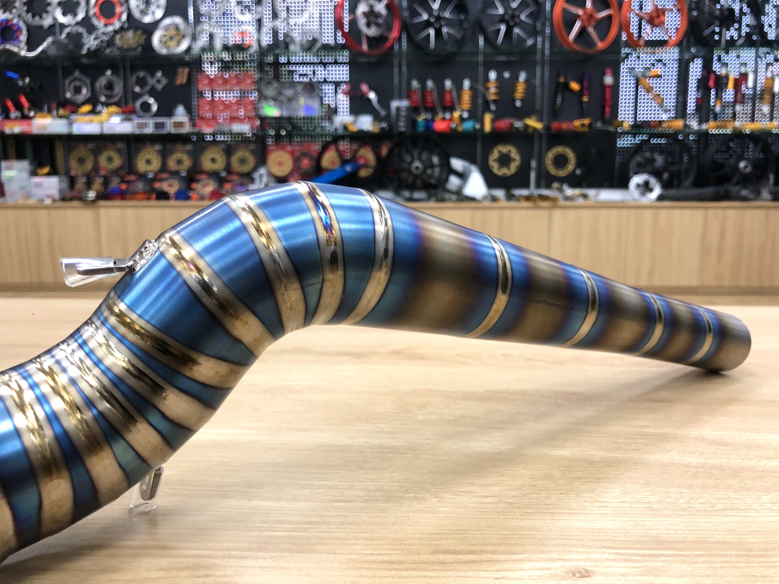 CỔ PÔ RAIDER (TITANIUM) TĂNG 2 KHÚC