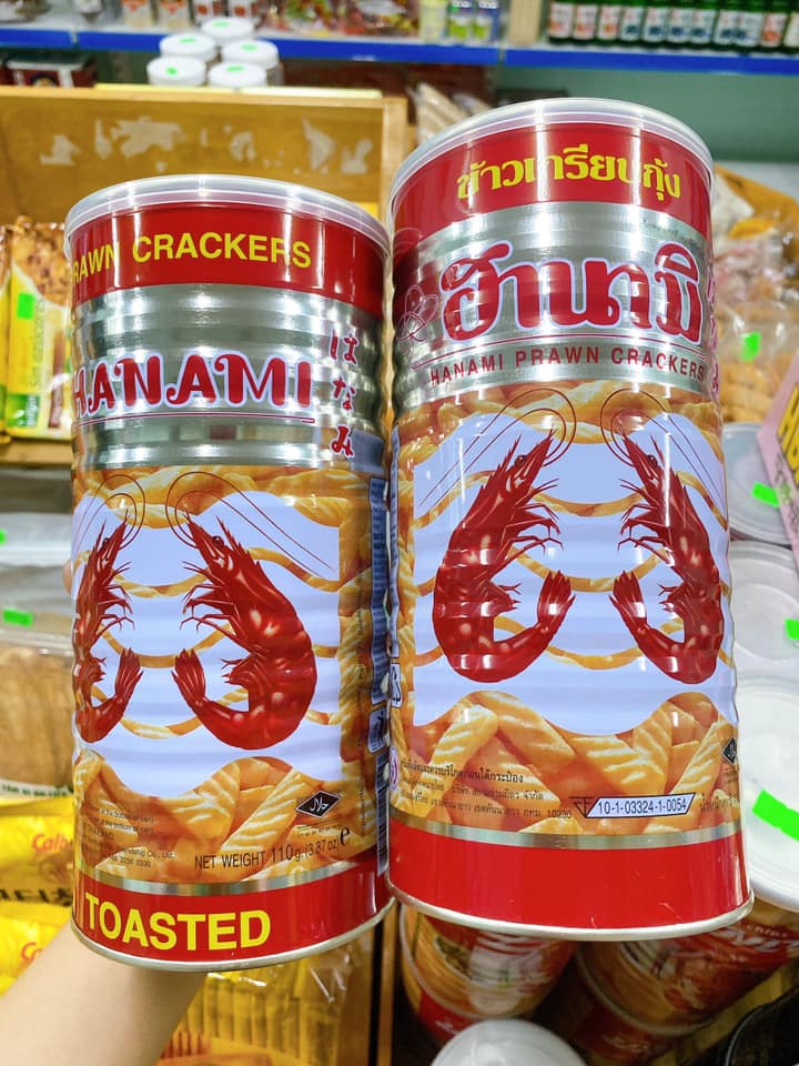 Snack Tôm Lon HANAMI Thái Lan - Vinh Mart