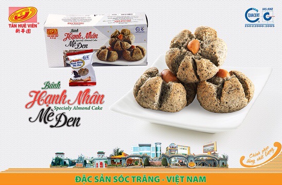 BÁNH HẠNH NHÂN MÈ ĐEN