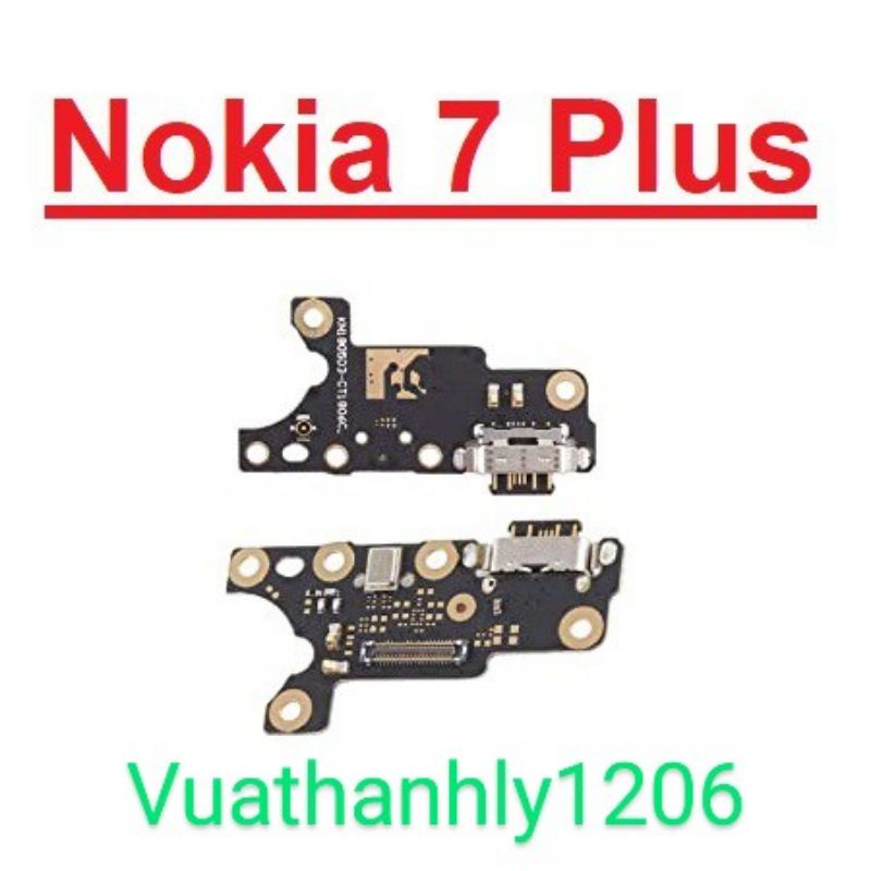 Cụm chân sạc Nokia 7 Plus new Zin cho ae thợ