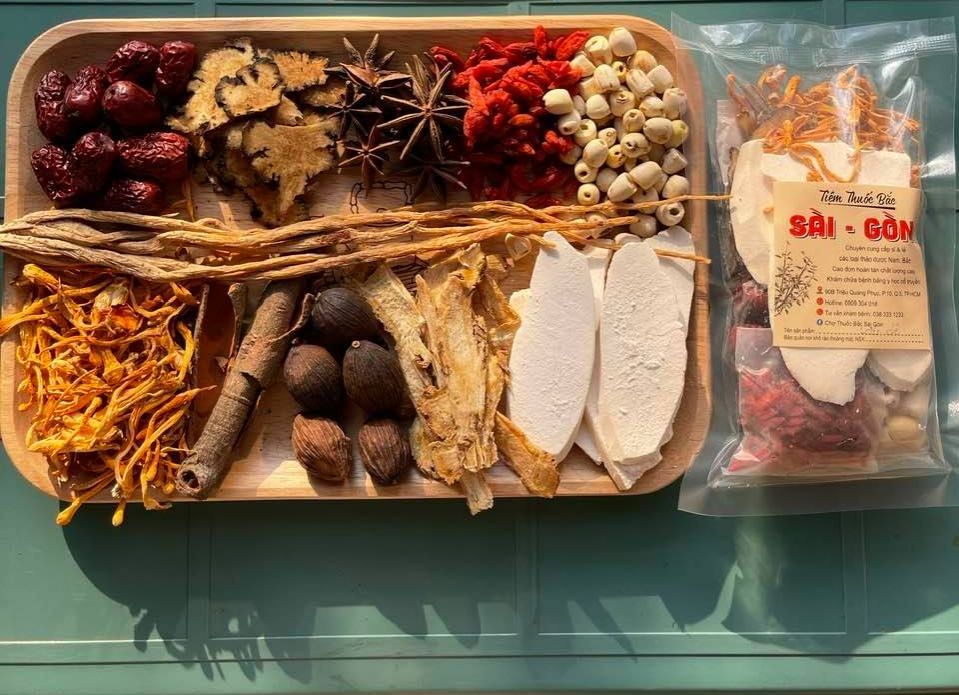 Nguyên Liệu Nấu Canh Bào Ngư