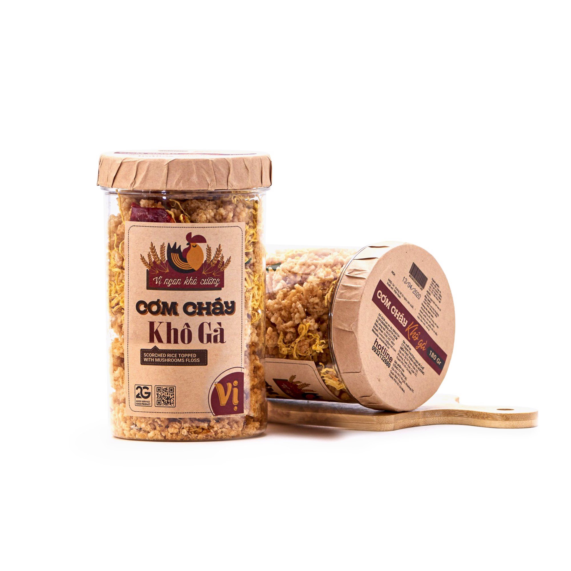 Cơm cháy khô gà vị -150G