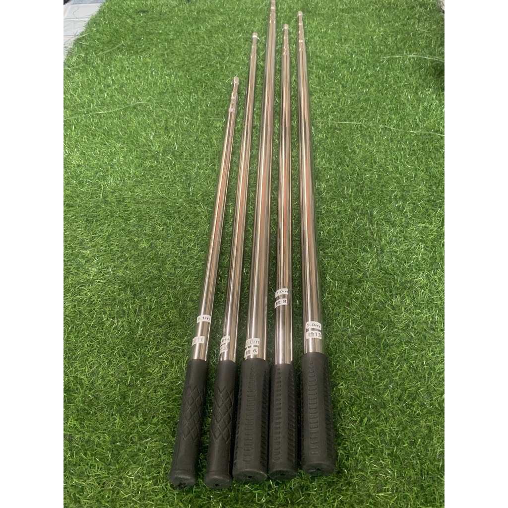 Sào rút Inox, kèm móc treo, lưỡi cắt, sào Bẫy Chim, treo lồng chim ...