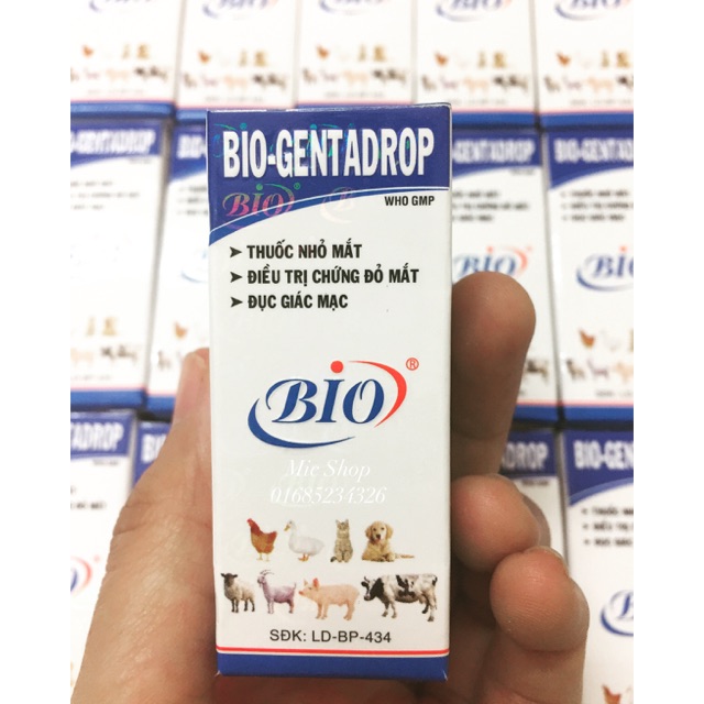 Thuốc nhỏ mắt cho thú cưng