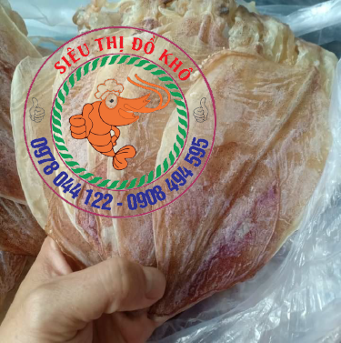 [HCM]Khô mực vũng tàu(ép hút chân không 5con/túi zip)[ GIAO HÀNG NHANH 4h HCM]