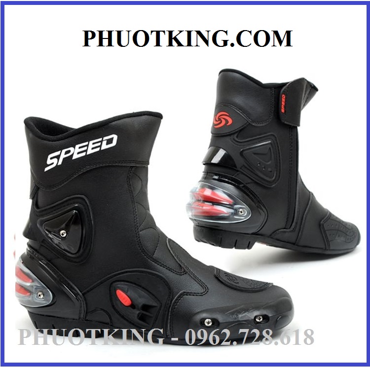 Giày bảo hộ moto Speed cổ lửng