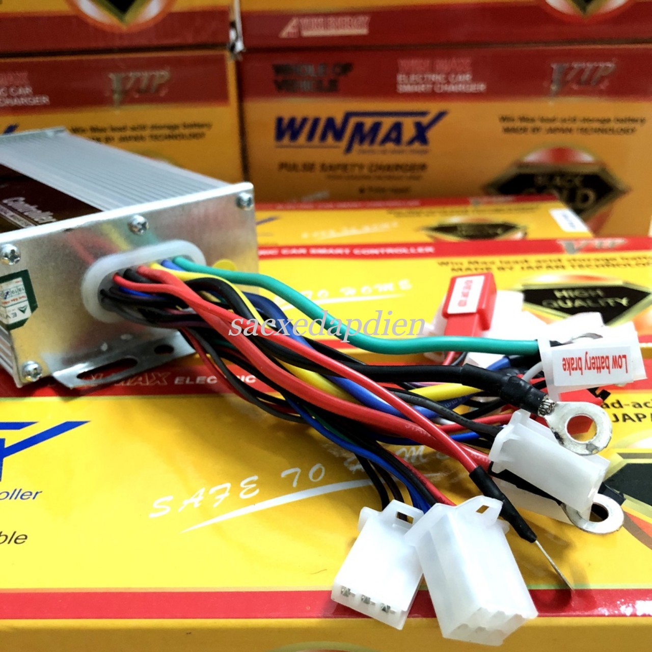 Ic khiển xe điện đa năng 500w đi 4 5 bình WINMAX