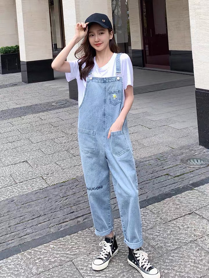 [HCM](CÓ SIZE 60KG) YẾM JEAN NỮ QUẦN NGỐ THÊU THỜI TRANG CAO CẤP SEVENSHOP89 MSVD04