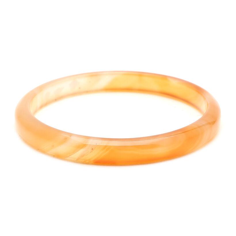 Vòng tay mã não Leo Store 5,3cm (Cam)