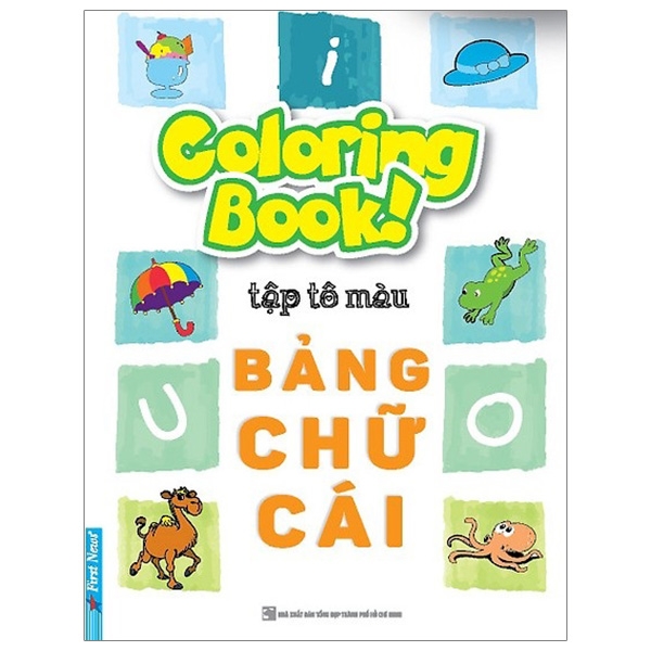 Fahasa - Coloring Book - Tập Tô Màu - Bảng Chữ Cái (Tái Bản)