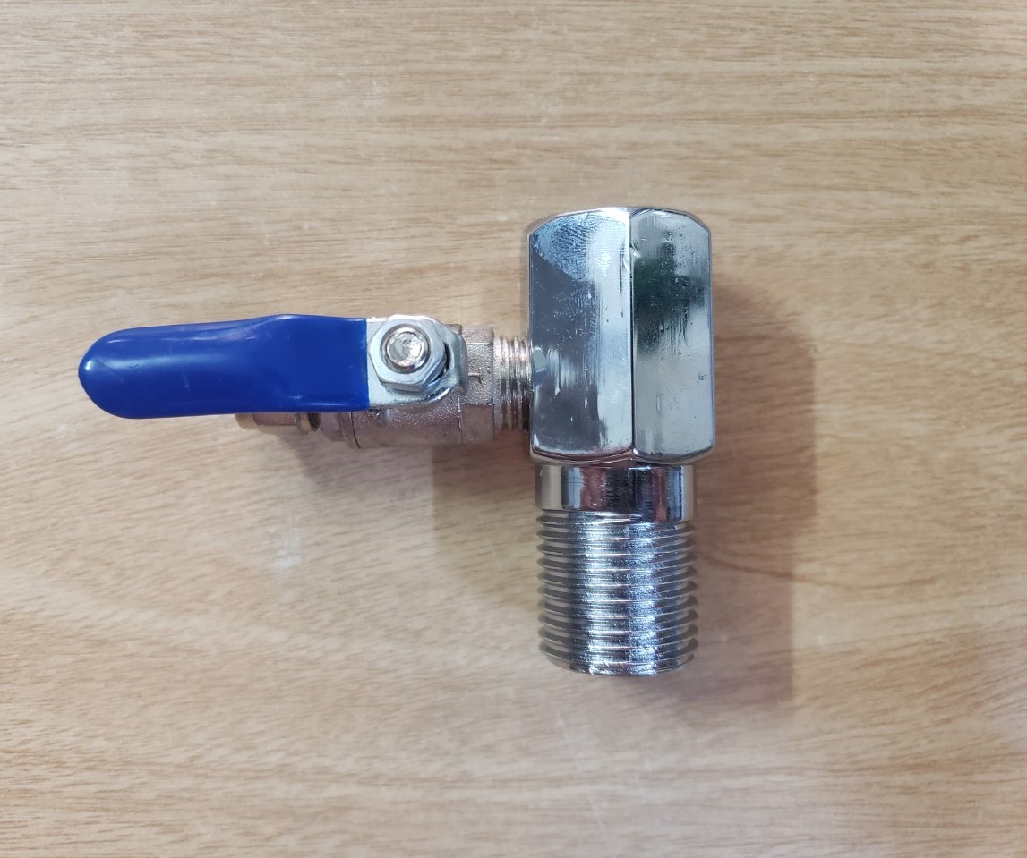 (HCM) Van Khóa Cấp Nước Ren 21 Dây 6mm-(Van Khóa Cấp Nước Ren 21/6)