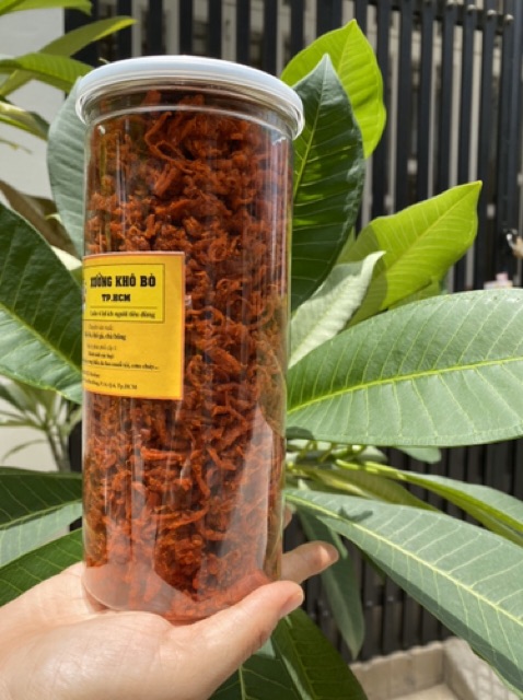 Heo giả bò lon 500g sỉ ( 1kg 2 lon)