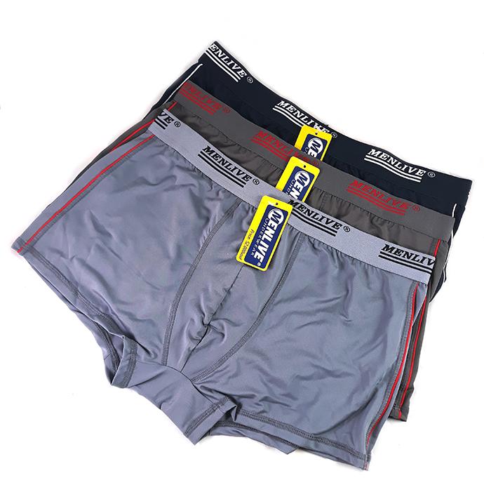 Combo 3 quần lót nam boxer cao cấp menlive ms1254