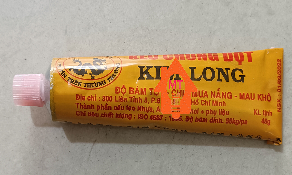 (Combo 2, 5, 10 Tuýp) Keo chống dột Kim Long (Tuýp 45 Gr)