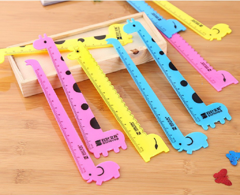 5 Cây Thước kẻ học sinh hoạt hình 15cm