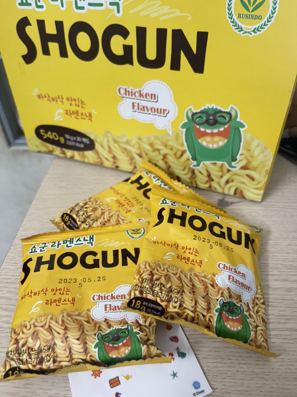 Mỳ tôm trẻ em ăn Liền SHOGUN