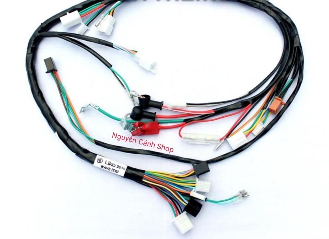 dây điện sườn wave drem xe TQ và nhật