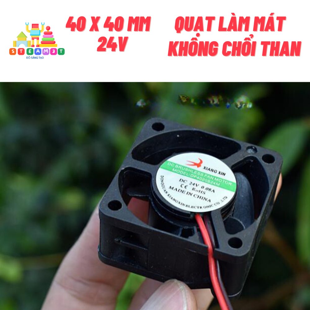 [HCM]Quạt làm mát không chổi than siêu nhỏ 5V-12V - 24V - LK0290