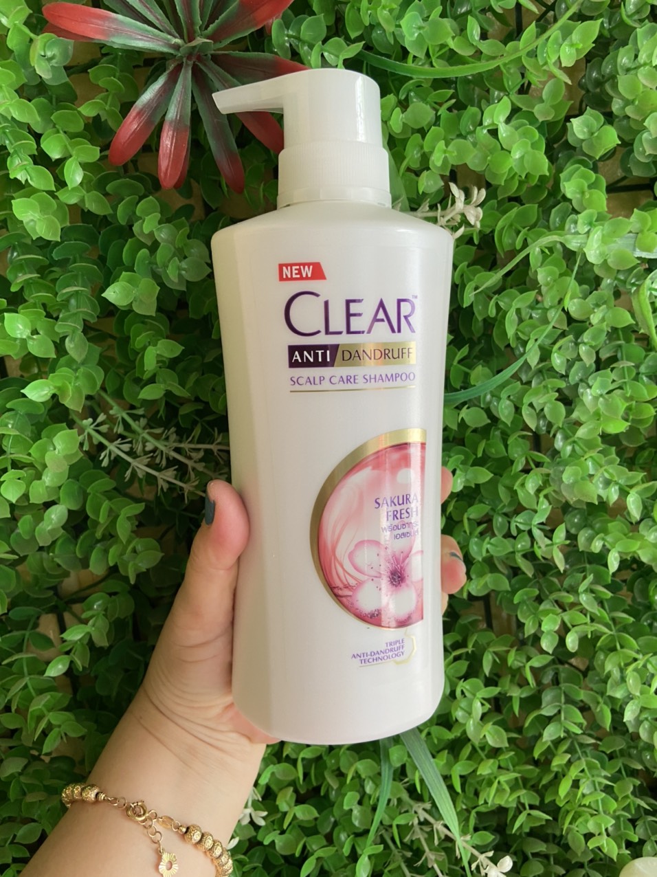 [HCM]Dầu gội đầu clear & clear Thái lan 480ml