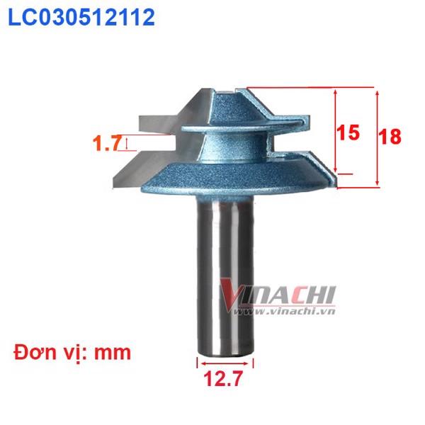 Mũi ghép góc cạnh tideway LC0305