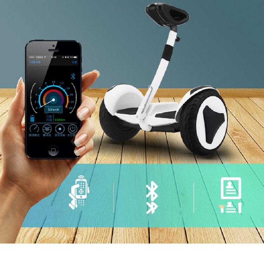 Xe điện cân bằng Mini Robot - XE ĐIỆN CÂN BẰNG THÔNG MINH