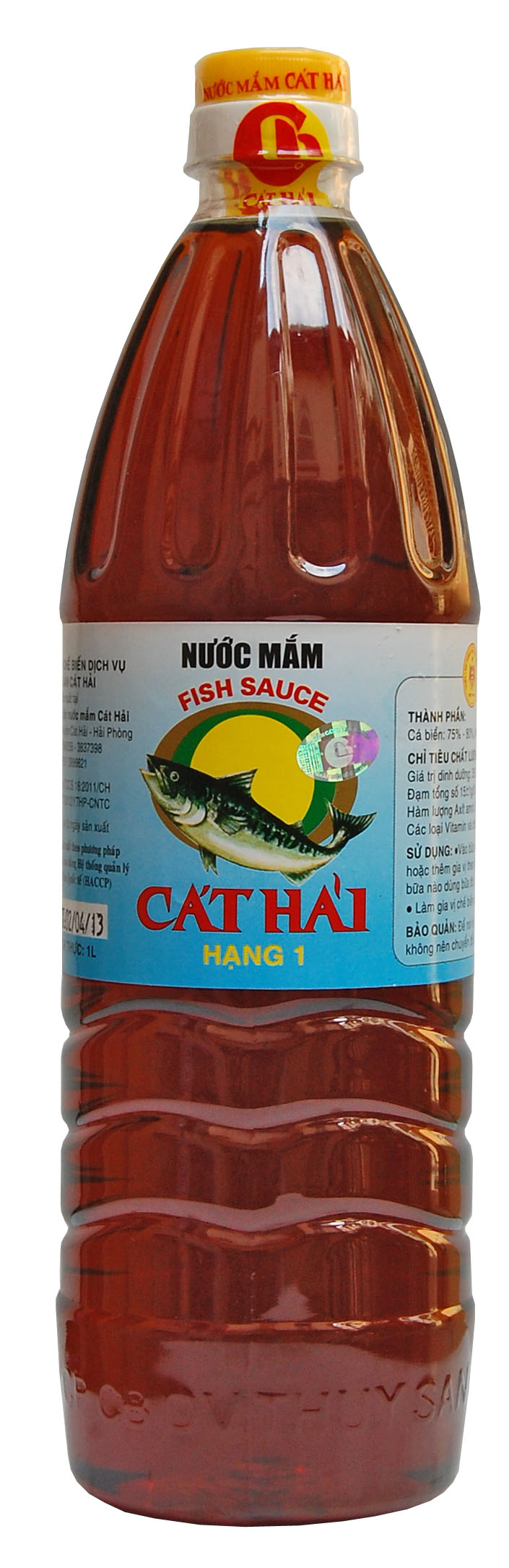Nước Mắm Cát Hải Hạng 1 - Chai 500ml