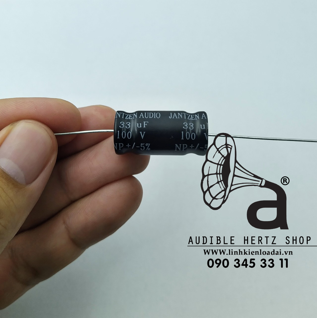 Tụ 33uF 100Vdc Jantzen-Audio Elecap