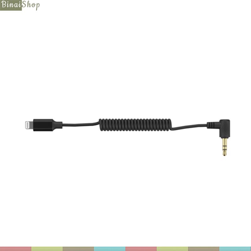 Comica CVM-D-MI - Cáp Chuyển Đổi Âm Thanh 3.5mm TRS To Lightning