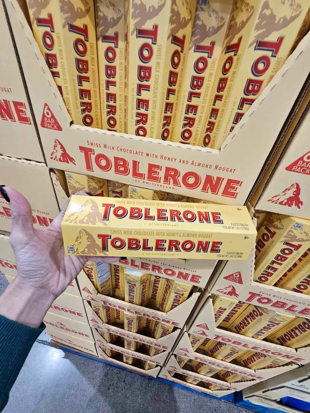 Socola Sữa mật ong Toblerone Thanh 100gr