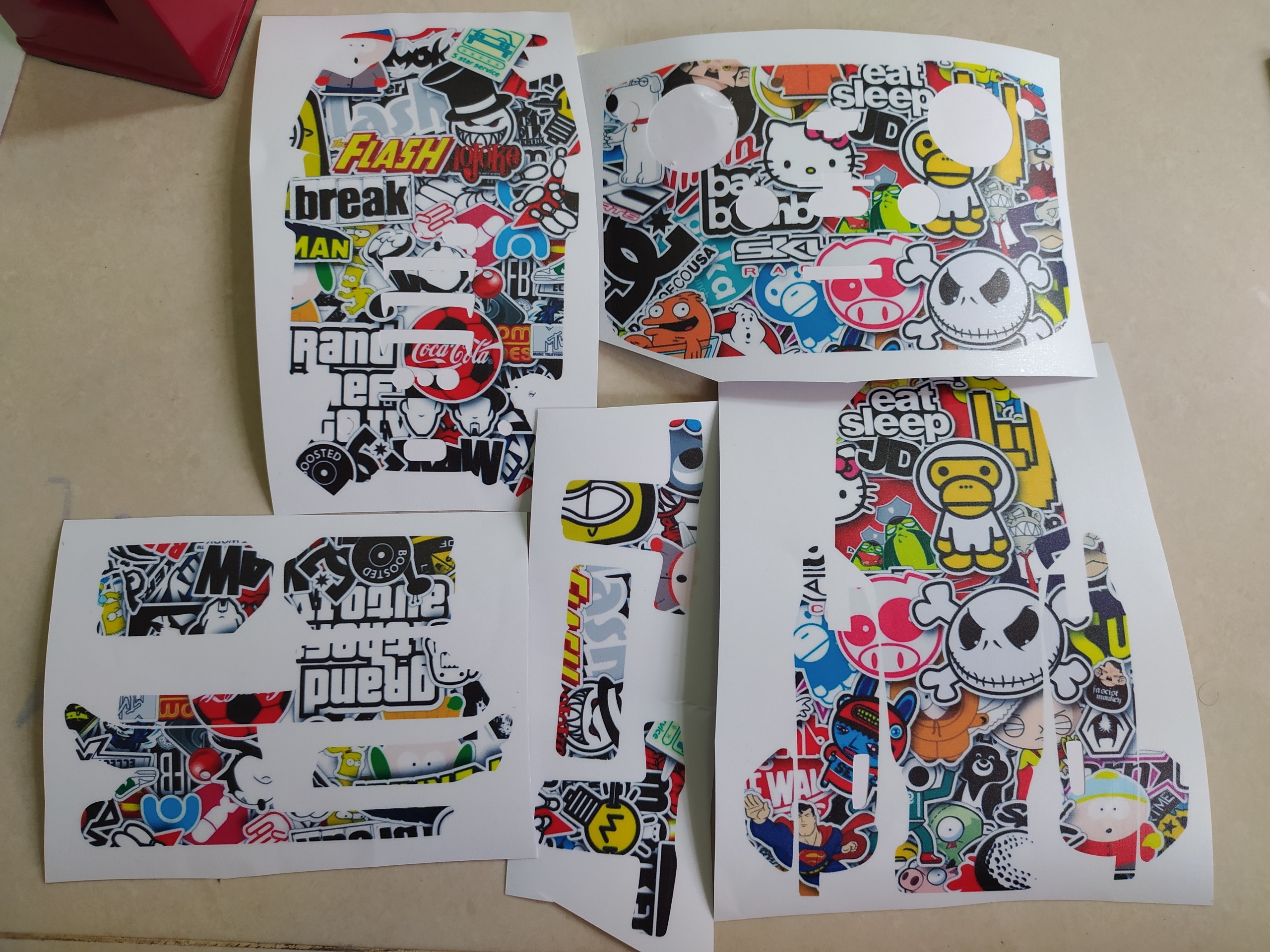 Skin Decan Dán Trang Trí  Flycam Mavic Mini 2 - Full Body - Nhân Vật Hoạt Hình