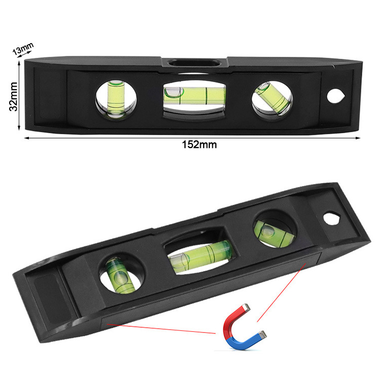 THƯỚC THỦY CÓ NAM CHÂM 15CM Có 3 BÌNH THỦY